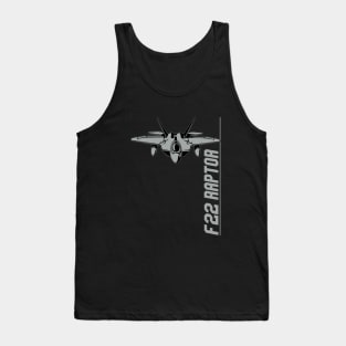 F-22 Raptor Jet Fighters Tank Top